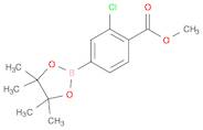 (3-CHLORO-4-METHOXYCARBONYL)BENZENEBORONIC ACID PINACOL ESTER