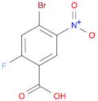 BENZOIC ACID, 4-BROMO-2-FLUORO-5-NITRO-