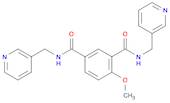 4-Methoxy-N,N'-bis(3-pyridinylmethyl)-1,3-benzenedicarboxamide