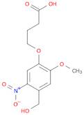 4-(4-HYDROXYMETHYL-2-METHOXY-5-NITROPHENOXY)BUTYRIC ACID