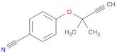 4-[(1,1-DIMETHYLPROP-2-YNYL)OXY]BENZONITRILE