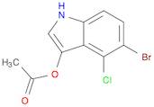 5-BROMO-4-CHLORO-3-INDOLYL ACETATE