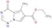 Pyrrolo[2,1-f][1,2,4]triazine-6-carboxylic acid, 1,4-dihydro-5-methyl-4-oxo-, ethyl ester