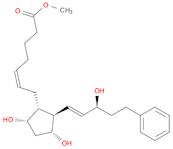 (Z)-7-[(1R,2R,3R,5S)-3,5-DIHYDROXY-2-((E)-(S)-3-HYDROXY-5-PHENYL-PENT-1-ENYL)-CYCLOPENTYL]-HEPT-5-…