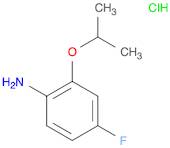 4-FLUORO-2-ISOPROPOXYANILINE HYDROCHLORIDE