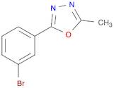 2-(3-Bromophenyl)-5-methyl-1,3,4-oxadiazole