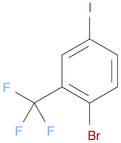 1-BROMO-4-IODO-2-(TRIFLUOROMETHYL)BENZENE