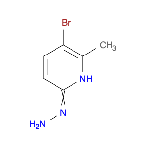 3-Bromo-6-hydrazinyl-2-methylpyridine