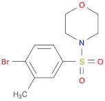 4-(4-Bromo-3-methylphenylsulfonyl)morpholine