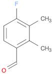 Benzaldehyde, 4-fluoro-2,3-dimethyl- (9CI)