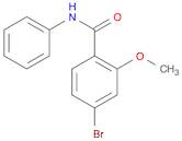 4-Bromo-2-methoxy-N-phenylbenzamide