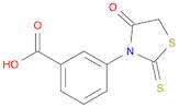 3-(4-Oxo-2-thioxothiazolidin-3-yl)benzoic acid