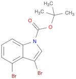 3,4-DIBROMOINDOLE-1-CARBOXYLIC ACID TERT-BUTYL ESTER