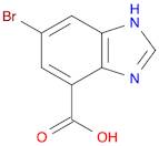 6-BROMO-1H-BENZOIMIDAZOLE-4-CARBOXYLIC ACID