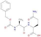 (S)-5-Amino-2-((S)-2-(((benzyloxy)carbonyl)amino)propanamido)-5-oxopentanoic acid