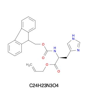 Allyl (((9H-fluoren-9-yl)methoxy)carbonyl)-L-histidinate