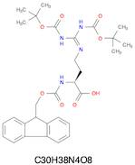 Fmoc-L-Norarginine(Boc)2-OH, (S)-N-α-(9-Fluorenylmethyloxycarbonyl)-N,N-bis-t-butyloxycarbonyl-2...