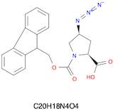 (2S,4S)-1-(((9H-Fluoren-9-yl)methoxy)carbonyl)-4-azidopyrrolidine-2-carboxylic acid