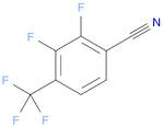 2,3-DIFLUORO-4-(TRIFLUOROMETHYL)BENZONITRILE