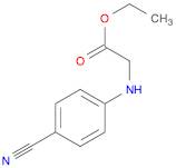 Glycine, N-(4-cyanophenyl)-, ethyl ester