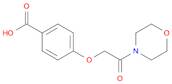 4-[2-(morpholin-4-yl)-2-oxoethoxy]benzoic acid