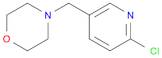 4-[(6-CHLOROPYRIDIN-3-YL)METHYL]MORPHOLINE