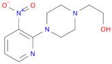 2-[4-(3-NITRO-2-PYRIDYL)PIPERAZINO]ETHAN-1-OL