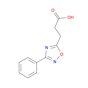 3-(3-phenyl-1,2,4-oxadiazol-5-yl)propanoate