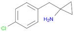 1-[(4-Chlorophenyl)methyl]cyclopropan-1-amine