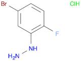 (5-BROMO-2-FLUORO-PHENYL)-HYDRAZINE HYDROCHLORIDE