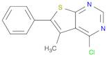 4-CHLORO-5-METHYL-6-PHENYLTHIENO[2,3-D]PYRIMIDINE