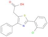 2-[2-(2-CHLOROPHENYL)-4-PHENYL-1,3-THIAZOL-5-YL]ACETIC ACID