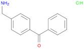 Methanone,[4-(aminomethyl)phenyl]phenyl-, hydrochloride (9CI)