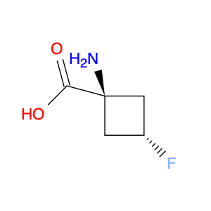 Cyclobutanecarboxylic acid, 1-amino-3-fluoro-, trans- (9CI)