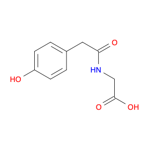 2-[[2-(4-hydroxyphenyl)acetyl]amino]acetic acid