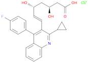 (3S,5R,6E)-7-[2-Cyclopropyl-4-(4-fluorophenyl)-3-quinolinyl]-3,5-dihydroxy-6-heptenoic Acid Calc...