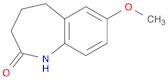 1,3,4,5-TETRAHYDRO-7-METHOXY-2H-1-BENZAZEPIN-2-ONE