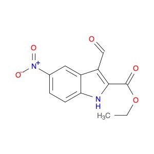 Ethyl 3-formyl-5-nitro-1H-indole-2-carboxylate