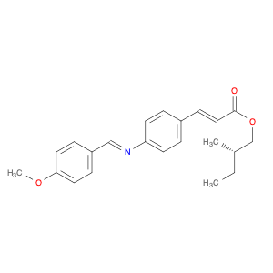 (S)-(+)-2-METHYLBUTYL P-[(P-METHOXYBENZYLIDENE)AMINO]CINNAMATE