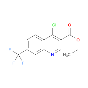 4-CHLORO-7-TRIFLUOROMETHYLQUINOLINE-3-CARBOXYLIC ACID ETHYL ESTER