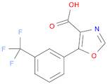 5-[3-(trifluoromethyl)phenyl]-1,3-oxazole-4-carboxylic acid