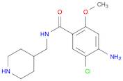 4-Amino-N-((4-piperidinyl)methyl)-5-chloro-2-methoxybenzamide