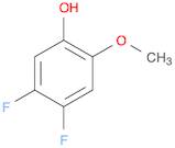 Phenol, 4,5-difluoro-2-methoxy- (9CI)