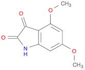 4,6-DIMETHOXY-1H-INDOLE-2,3-DIONE