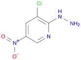 3-CHLORO-2-HYDRAZINO-5-NITROPYRIDINE