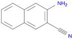 2-Naphthalenecarbonitrile,3-amino-(9CI)