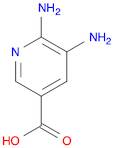 3-Pyridinecarboxylicacid,5,6-diamino-(9CI)