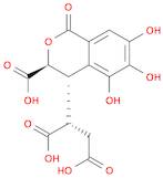 (2S)-2-[(3S)-3,4-Dihydro-3α-carboxy-5,6,7-trihydroxy-1-oxo-1H-2-benzopyran-4β-yl]butanedioic acid