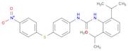 N-[2,6-BIS(1-METHYLETHYL)PHENYL]-N'-[4-[(4-NITROPHENYL)THIO]PHENYL]UREA