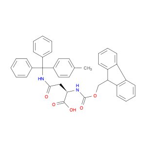 (R)-2-((((9H-Fluoren-9-yl)methoxy)carbonyl)(diphenyl(p-tolyl)methyl)amino)-4-amino-4-oxobutanoic a…